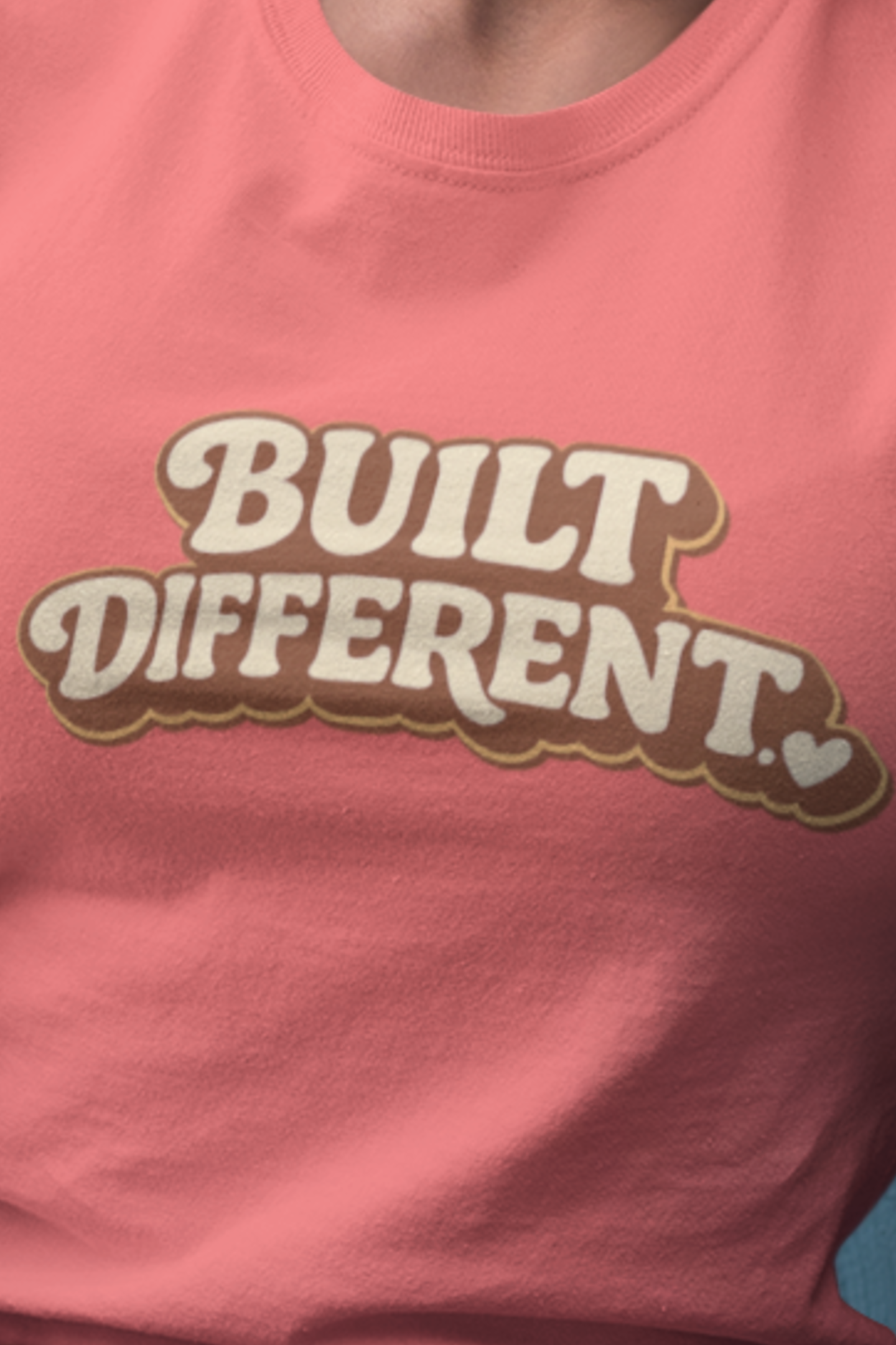 Built Different – Comfort Colors Tee (Espresso)